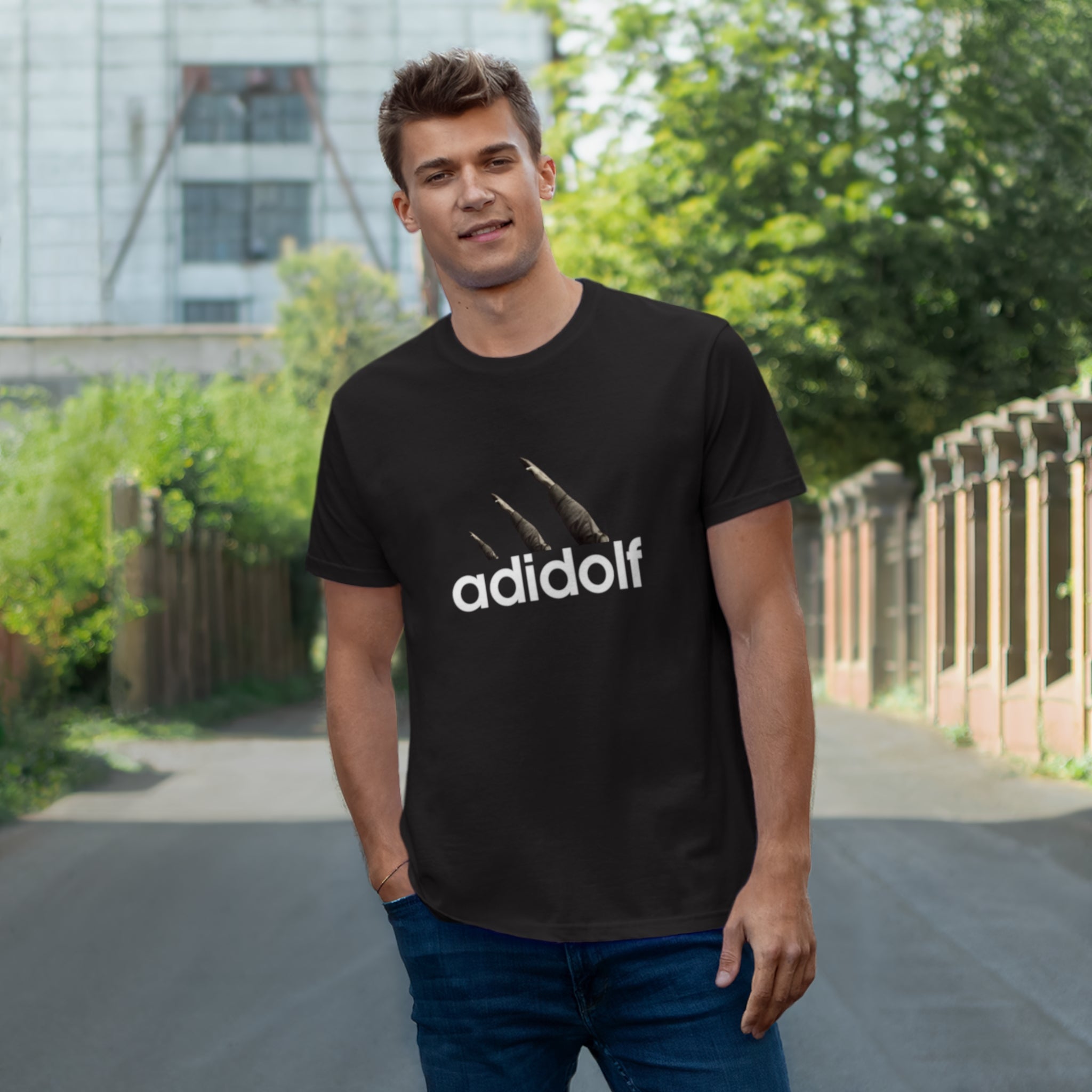 T-shirt Adidolf Homme