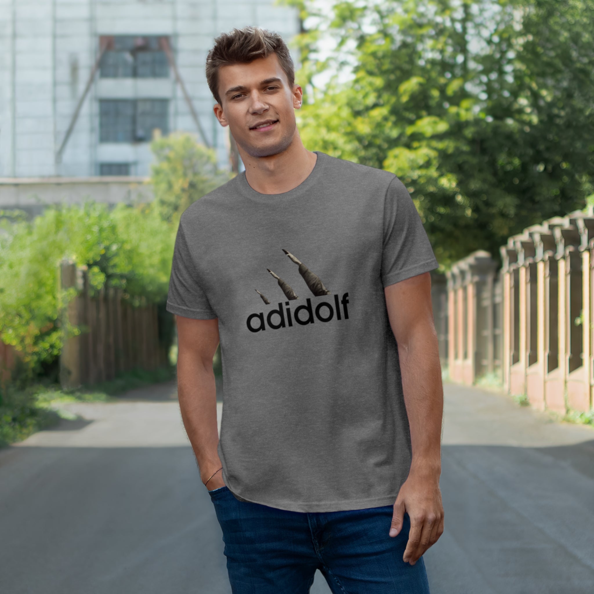 T-shirt Adidolf Homme
